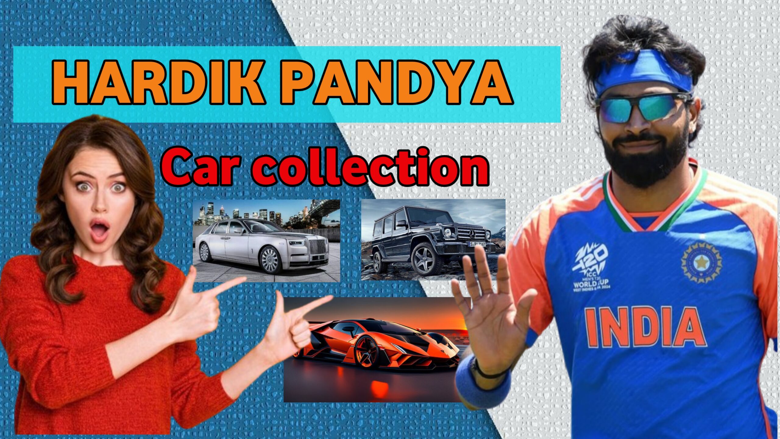 HARDIK PANDYA all car collection 