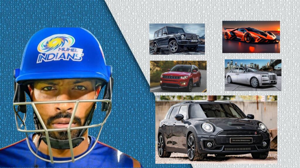 HARDIK PANDYA all car collection 